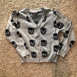 H&M skeleton sweater